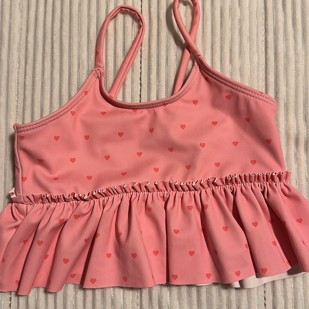 Pink hearts 9/12m kortni jeane top
